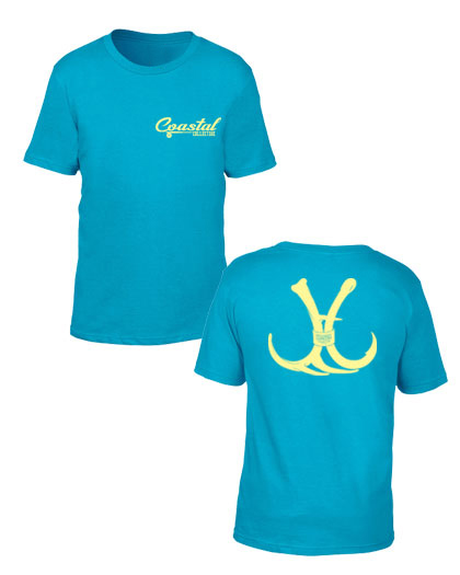 child's coastal branded short sleeve hunting shirt